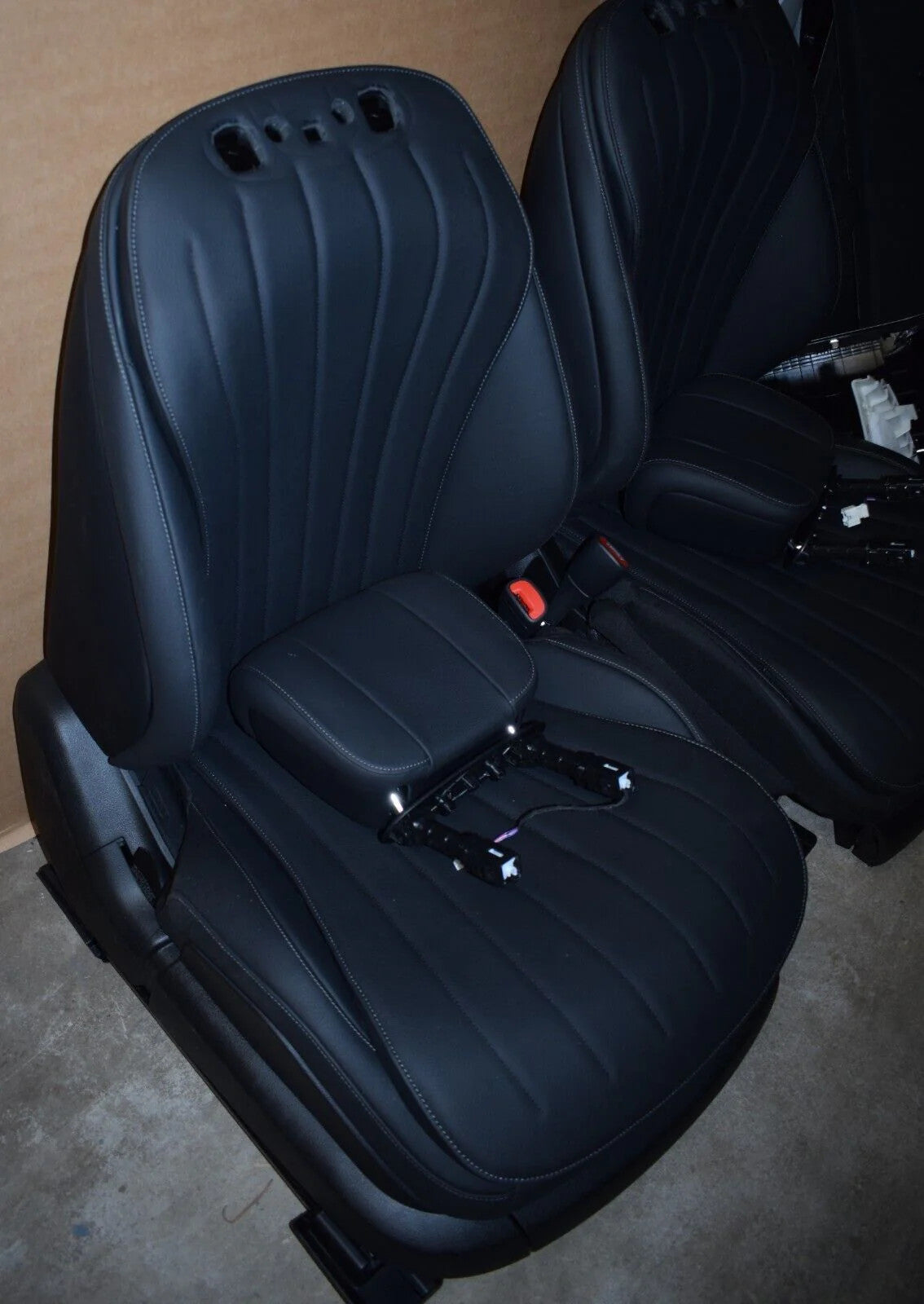 Mercedes w223 S klasse Sitze vorne schwarz Innenausstattung 223
