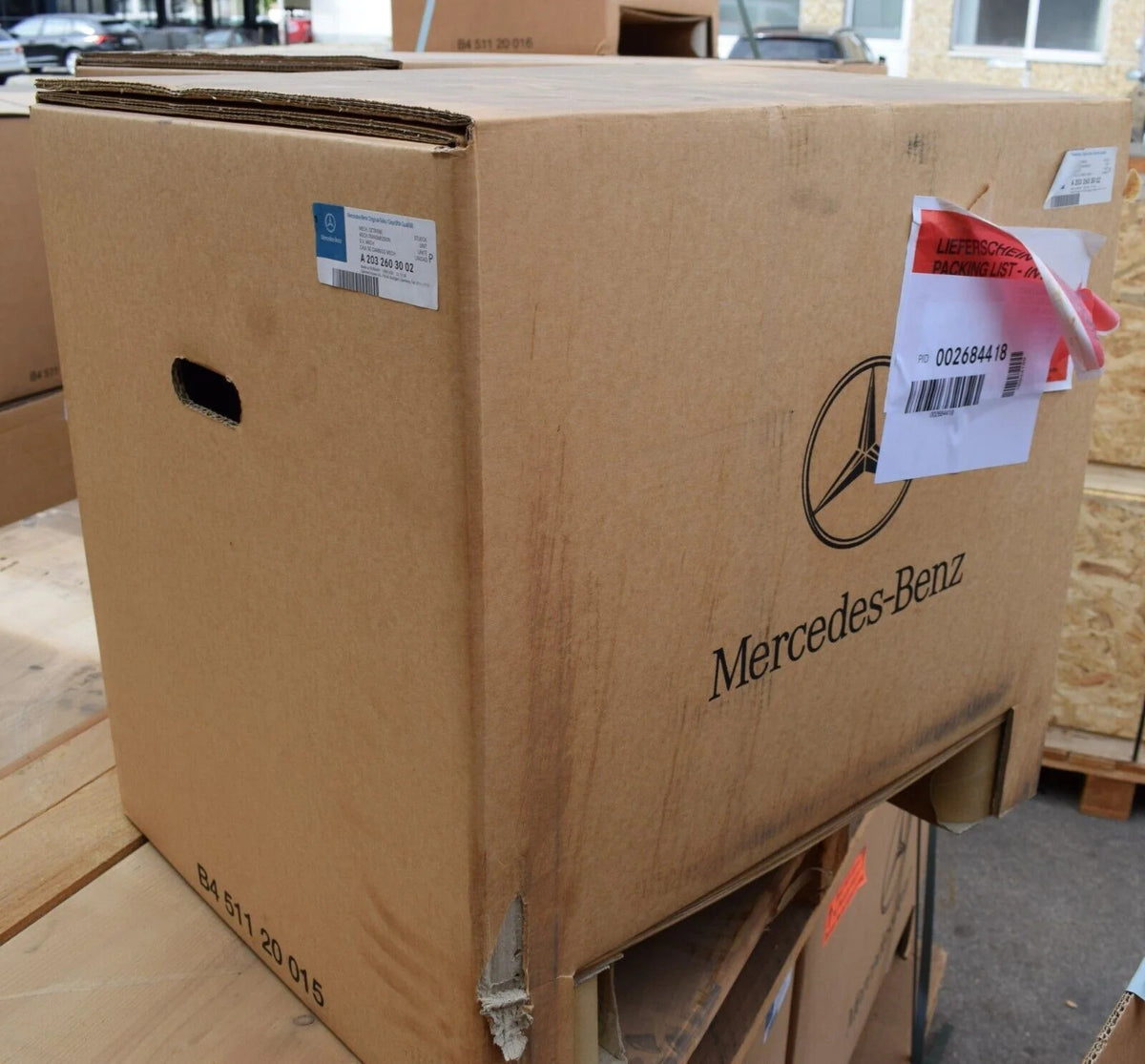 NEU Original Mercedes Mechanisches Getriebe C Klasse w203 C180 a2032603002 OVP