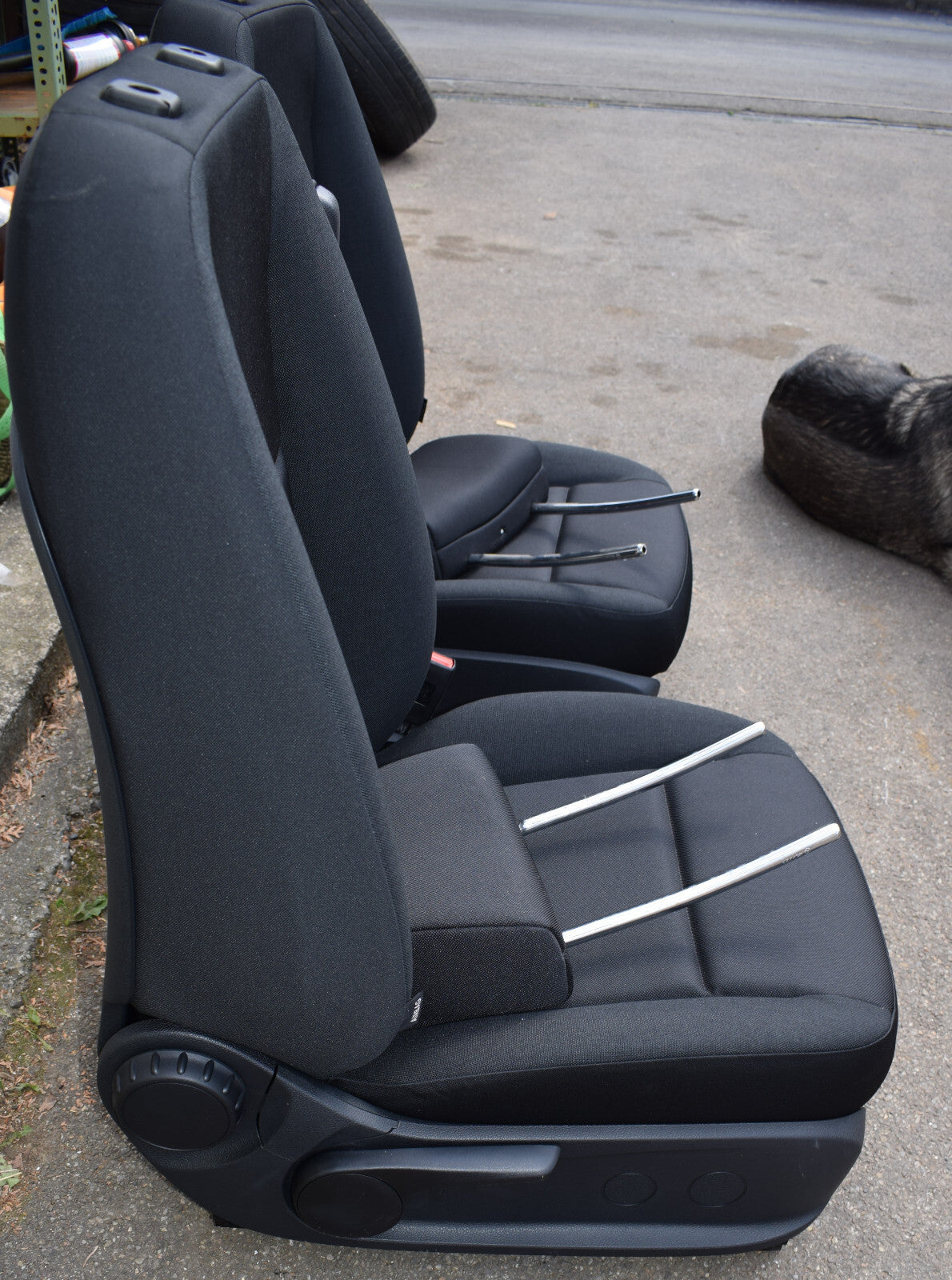 NEU Original Mercedes Stoff Fahrer Beifahrer Sitz w907 w906 Sprinter