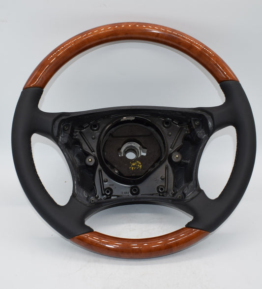 w220 S klasse Holzlenkrad Lederlenkrad Lenkrad w215 CL Kastanie