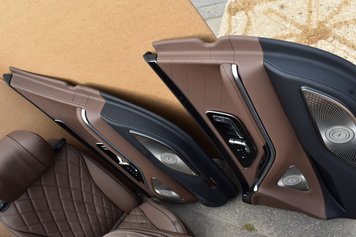 Mercedes w223 S Klasse Sitze Ledersitze Einzelsitze innenausstattung Manufactur