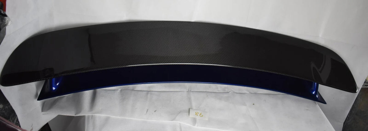 Original Mercedes AMG GT 290 X290 rear Spoiler Heckspoiler Carbon Brillantblau