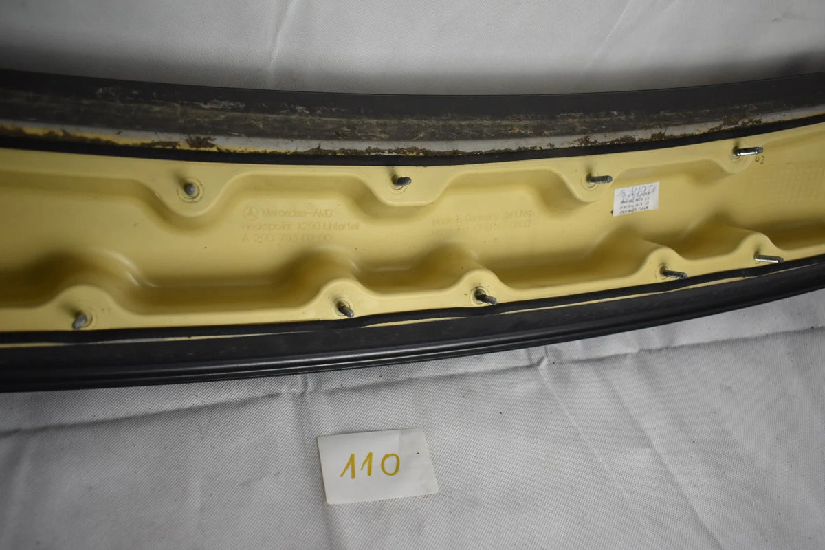 Original Mercedes AMG GT 290 X290 rear Spoiler Unterteil Selenit grau