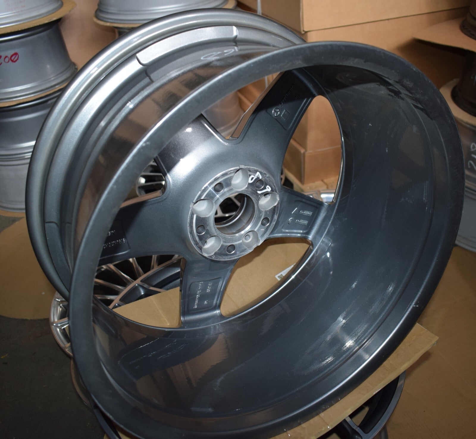1x Original Mercedes AMG w222 222 S Klasse Alufelge a2224011300 9,5jx20 H2 ET38