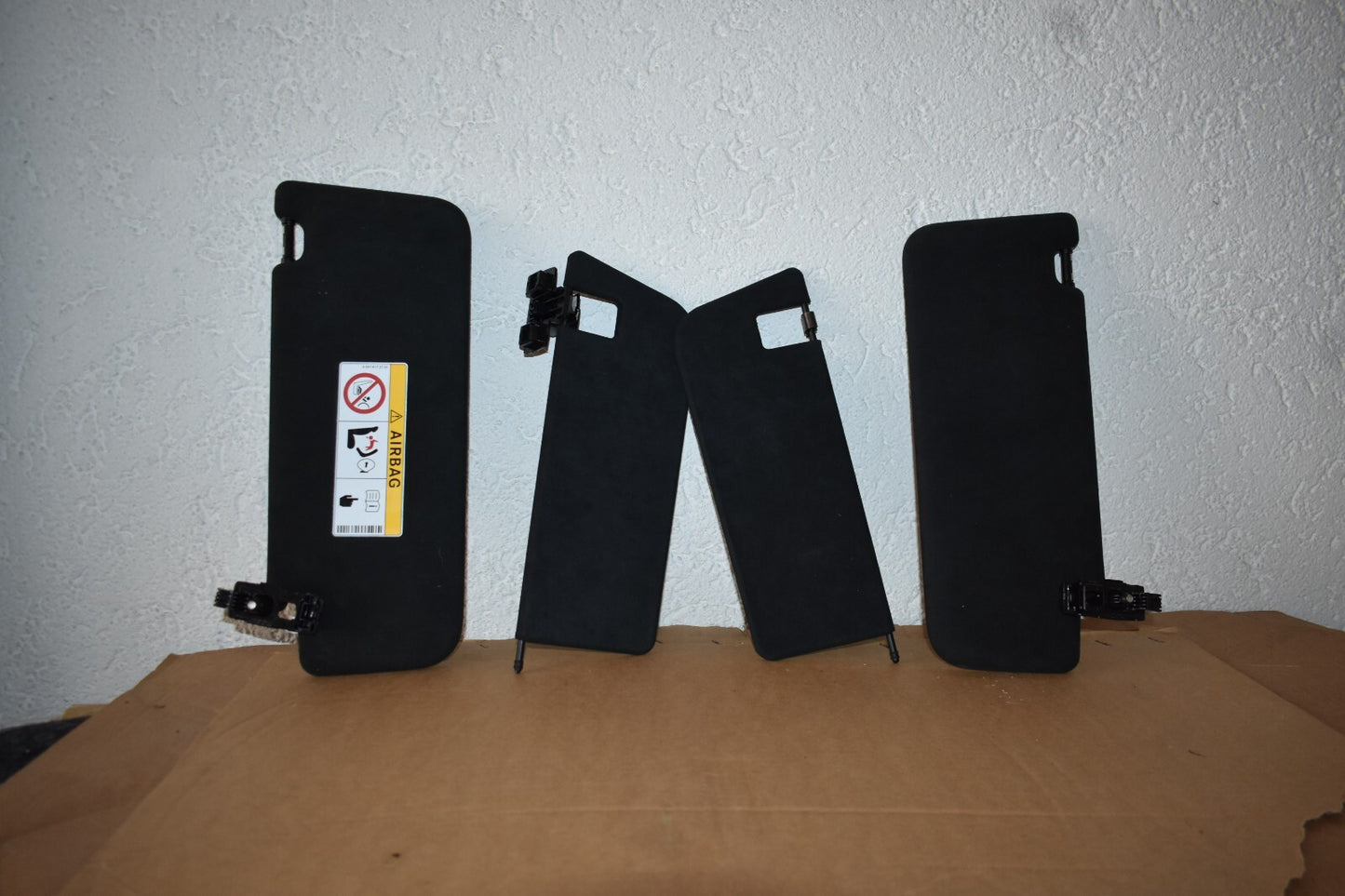 Original Mercedes w223 S Klasse Sonnenblende Alcantara Paar rechts links