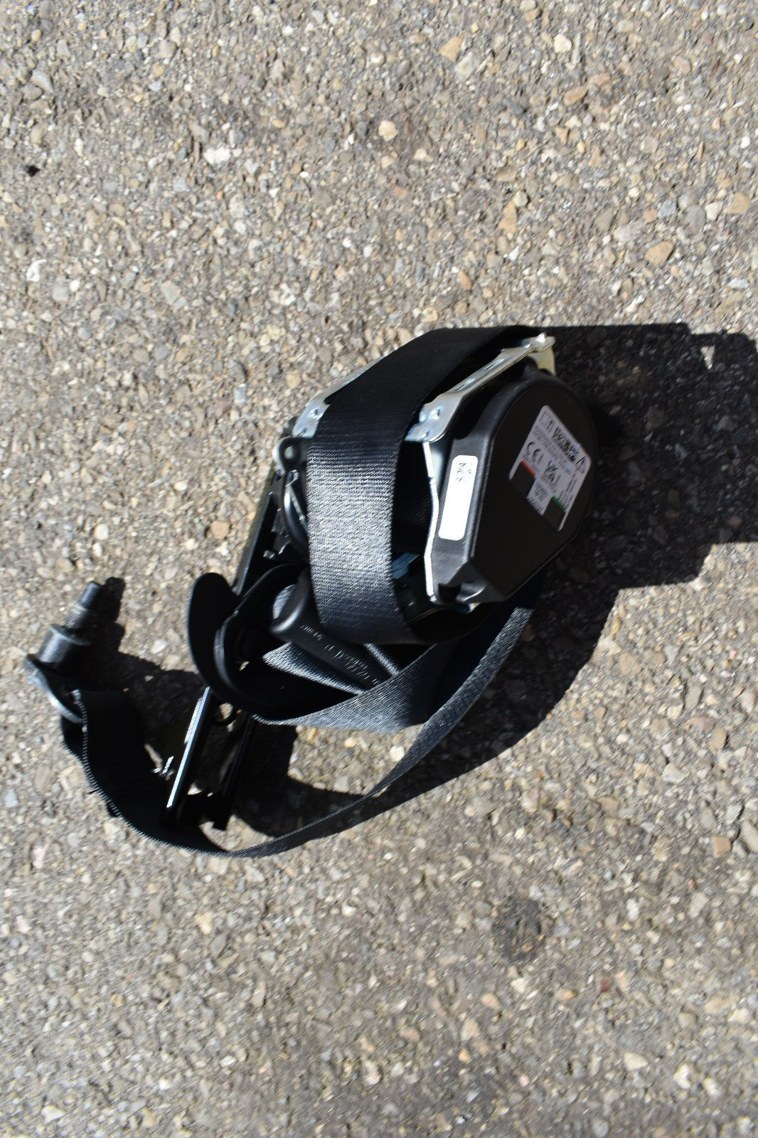 Original Mercedes Sprinter a9078600700 Sicherheitsgurt Fahrerseite Schwarz