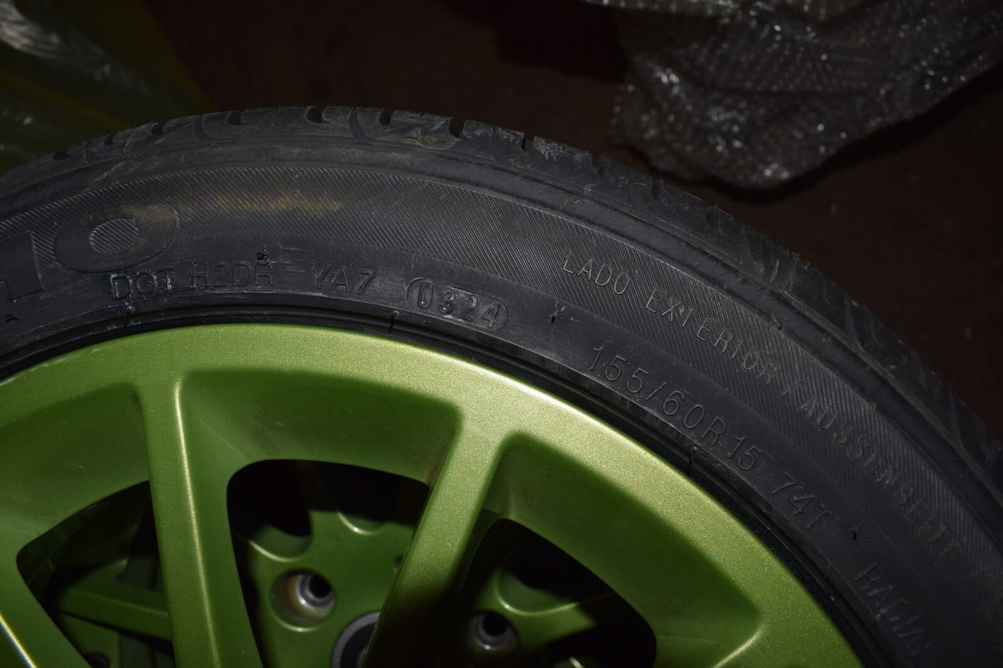 Original SMART w451 Sommerräder Räder Alufelgen 15 Zoll Fortwo Reifen Sommer