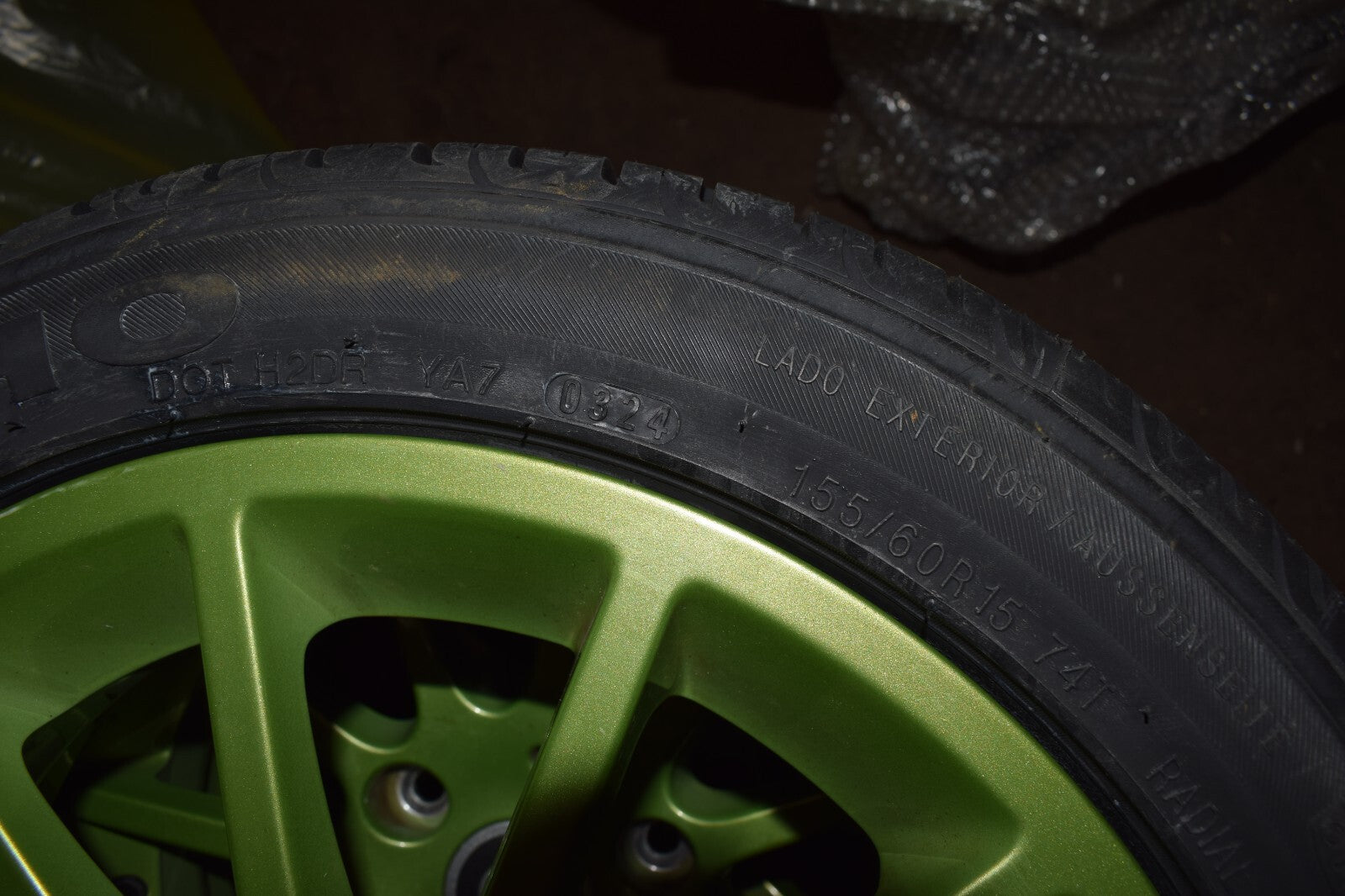 Original SMART w451 Sommerräder Räder Alufelgen 15 Zoll Fortwo Reifen Sommer