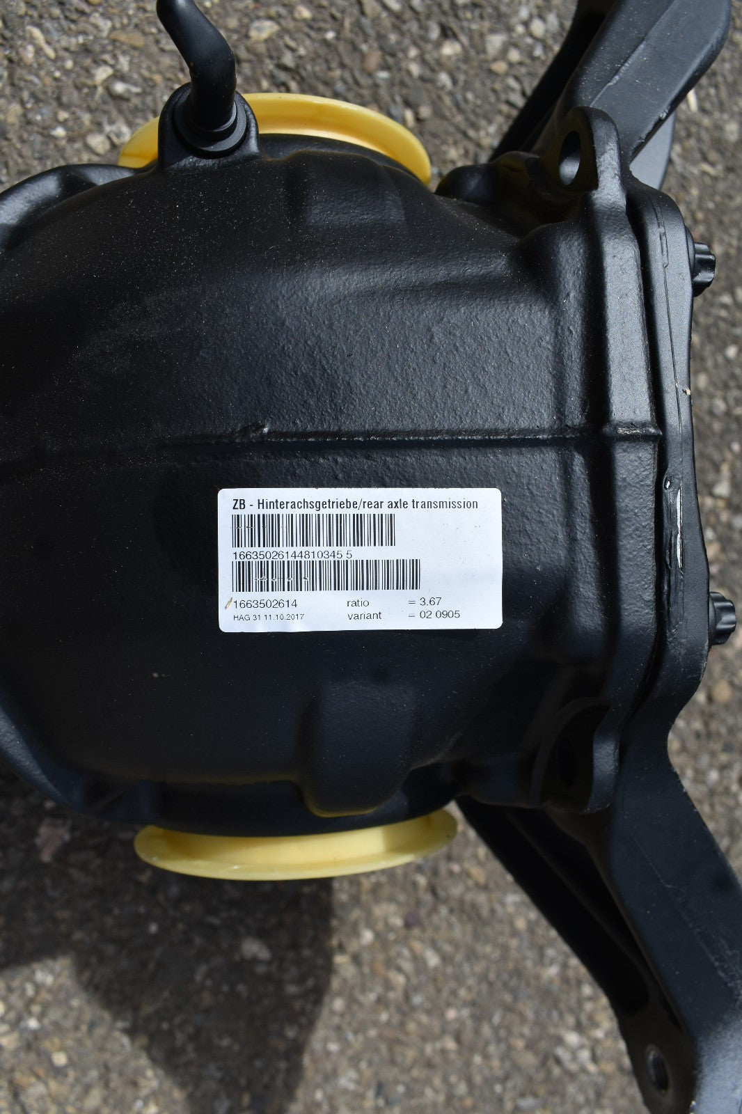 Original Mercedes GLE 350 Benziner Differential a1663502614 3,67
