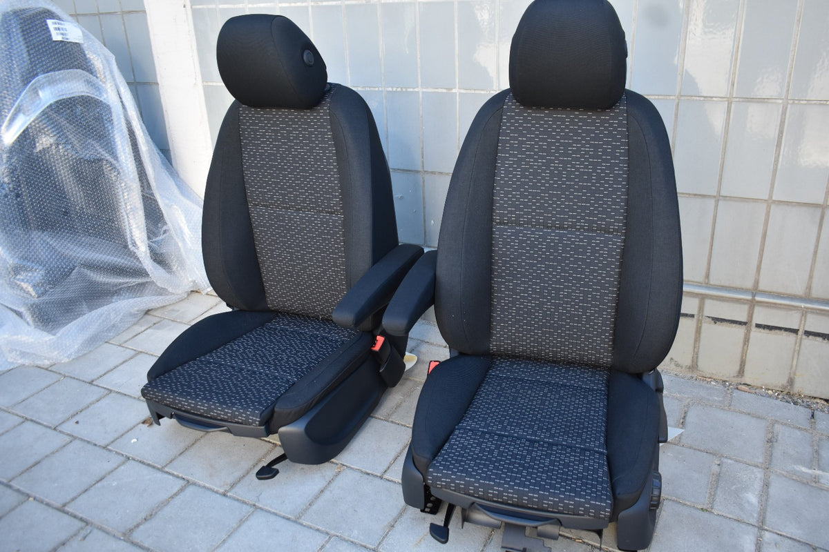 Original Mercedes w447 Fahrer Beifahrer sitz Stoff Vito mechanisch Komfort Calum