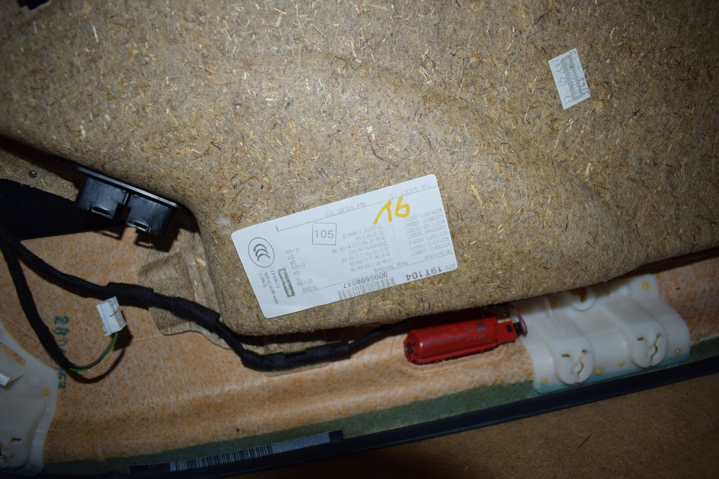 Original Mercedes S Klasse w222 Türverkleidung Türpappe vorne links