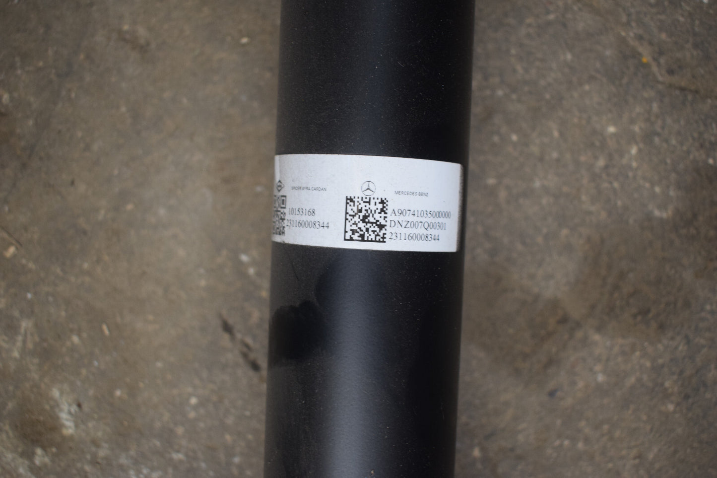 Original Mercedes Gelenkwelle Kardanwelle a9074103500 w907 Sprinter w910 9G