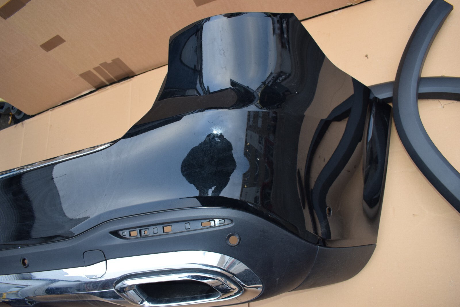 Original Mercedes GLS X167 Stoßstange hinten AMG Line Facelift Mopf 167 bumper