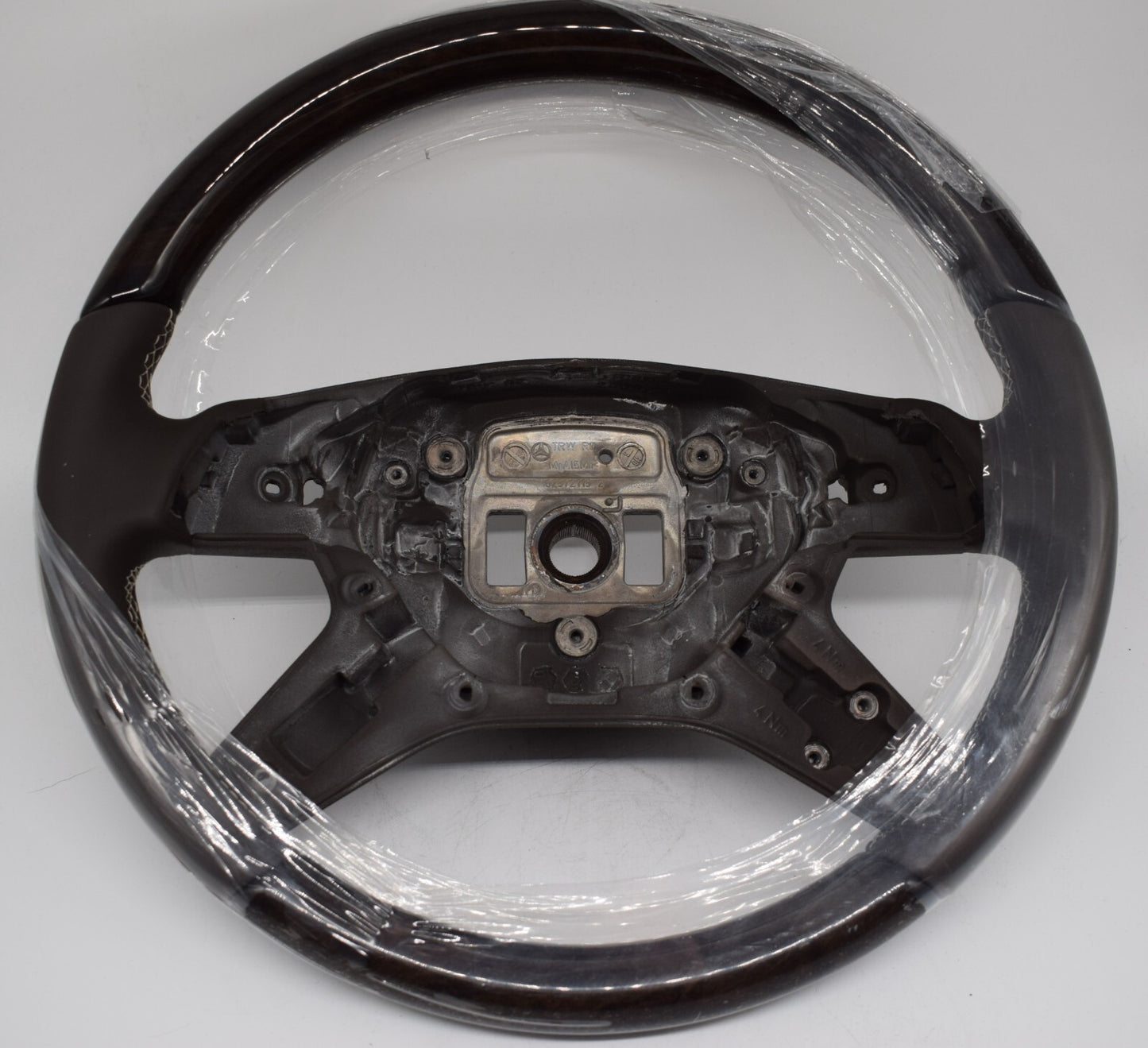 Original Mercedes w166 Holzlenkrad GL ML A1664609803 8P18 Moccabraun Holz