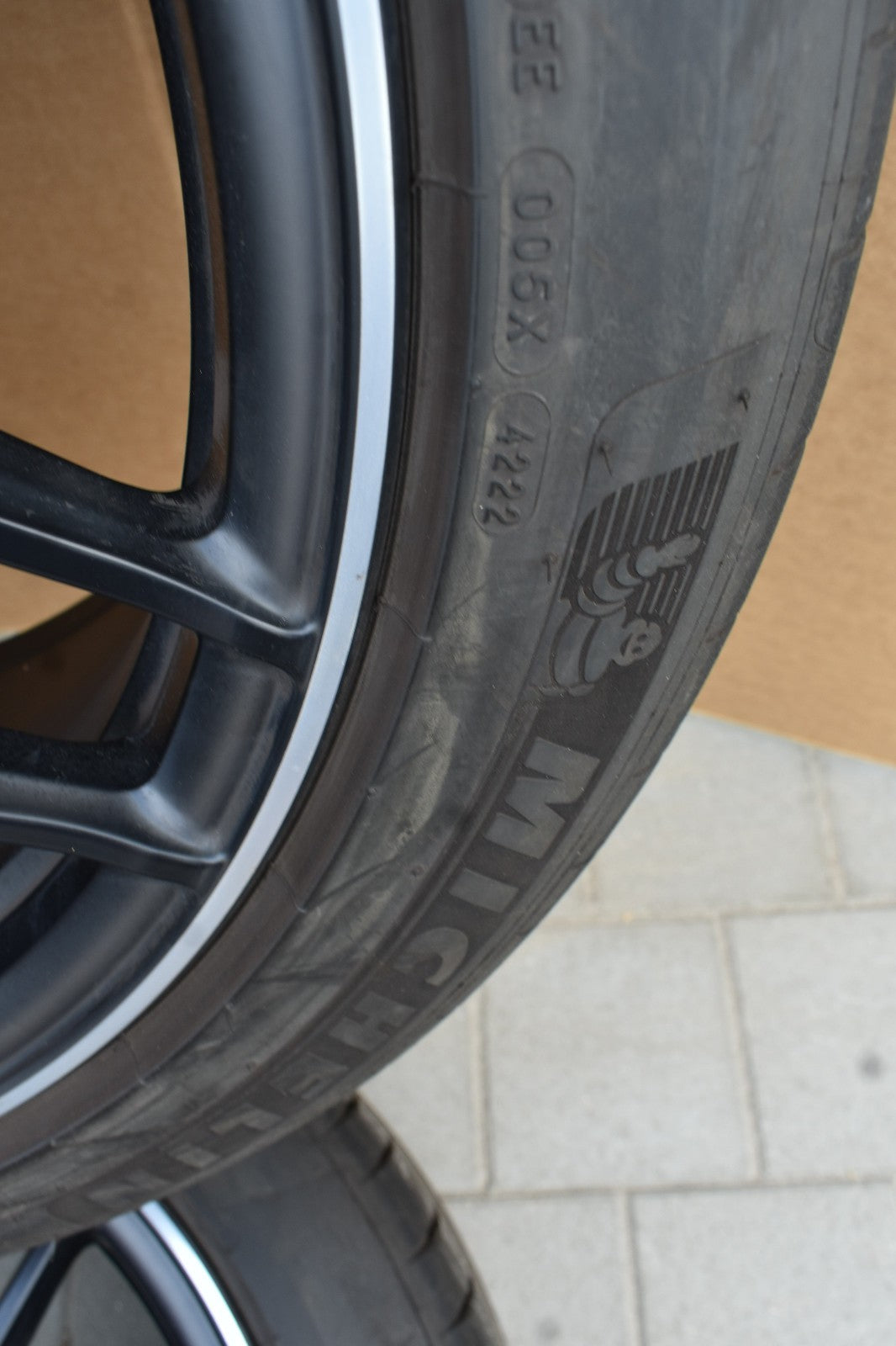 Original Mercedes w167 GLS X167 AMG Räder Sommer Kreuzspeichen schwarz Matt 22