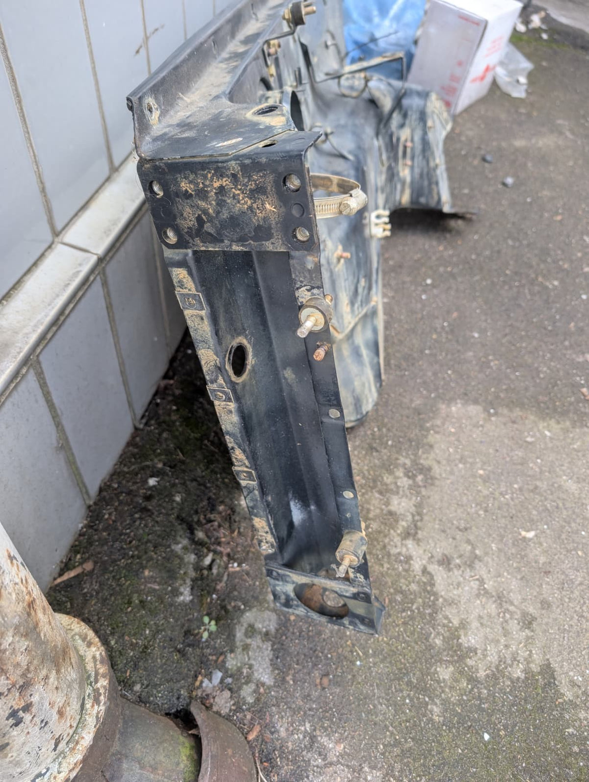 Original Mercedes G Klasse Stehwand Innenkotflügel w463