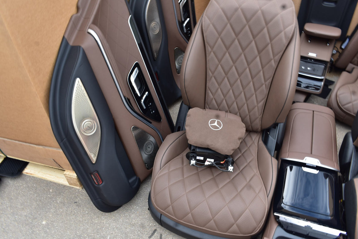 Mercedes w223 S Klasse Sitze Ledersitze Einzelsitze innenausstattung Manufactur