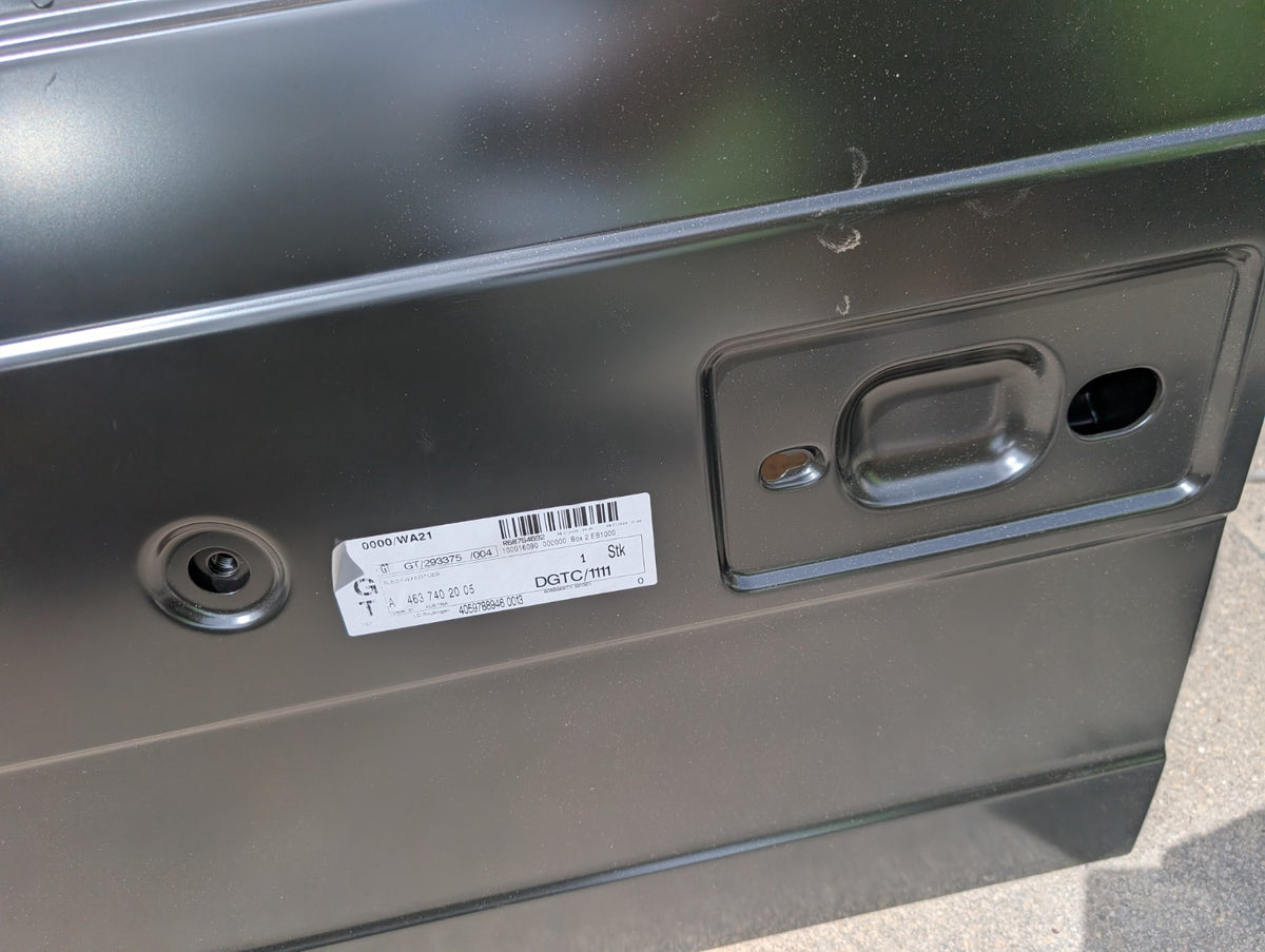 Original Mercedes Tür Hinten Hecktür W463 A4637402005 Grundiert G Klasse