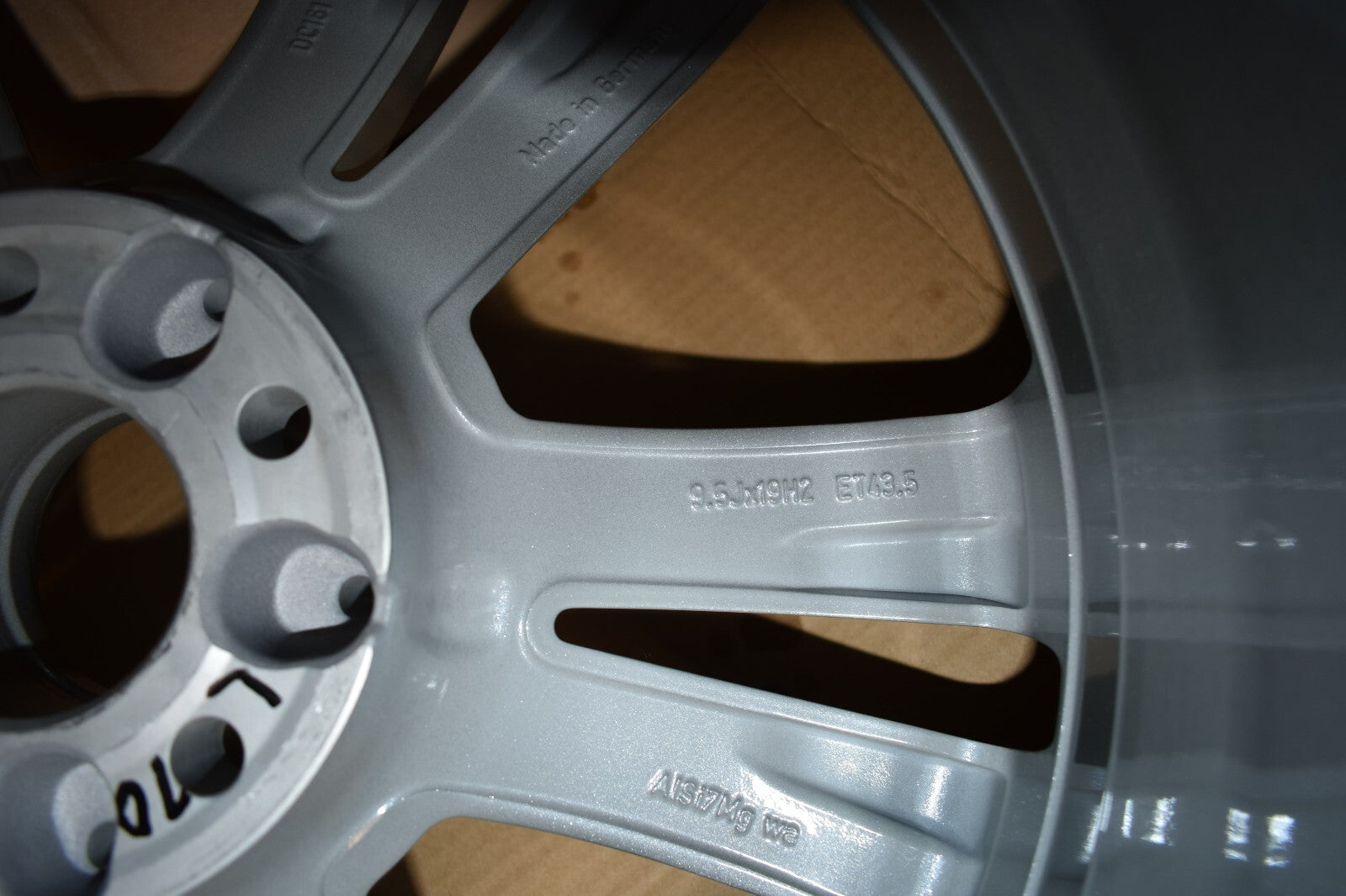 1x Original Mercedes w222 S klasse Alufelge a2224011402 9,5Jx19 ET43,5