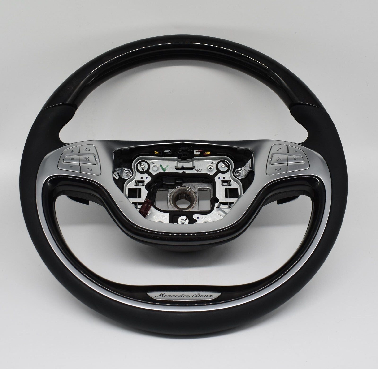 Original Mercedes w222 S Klasse Holzlenkrad heizbar Spurassistent a0024601503