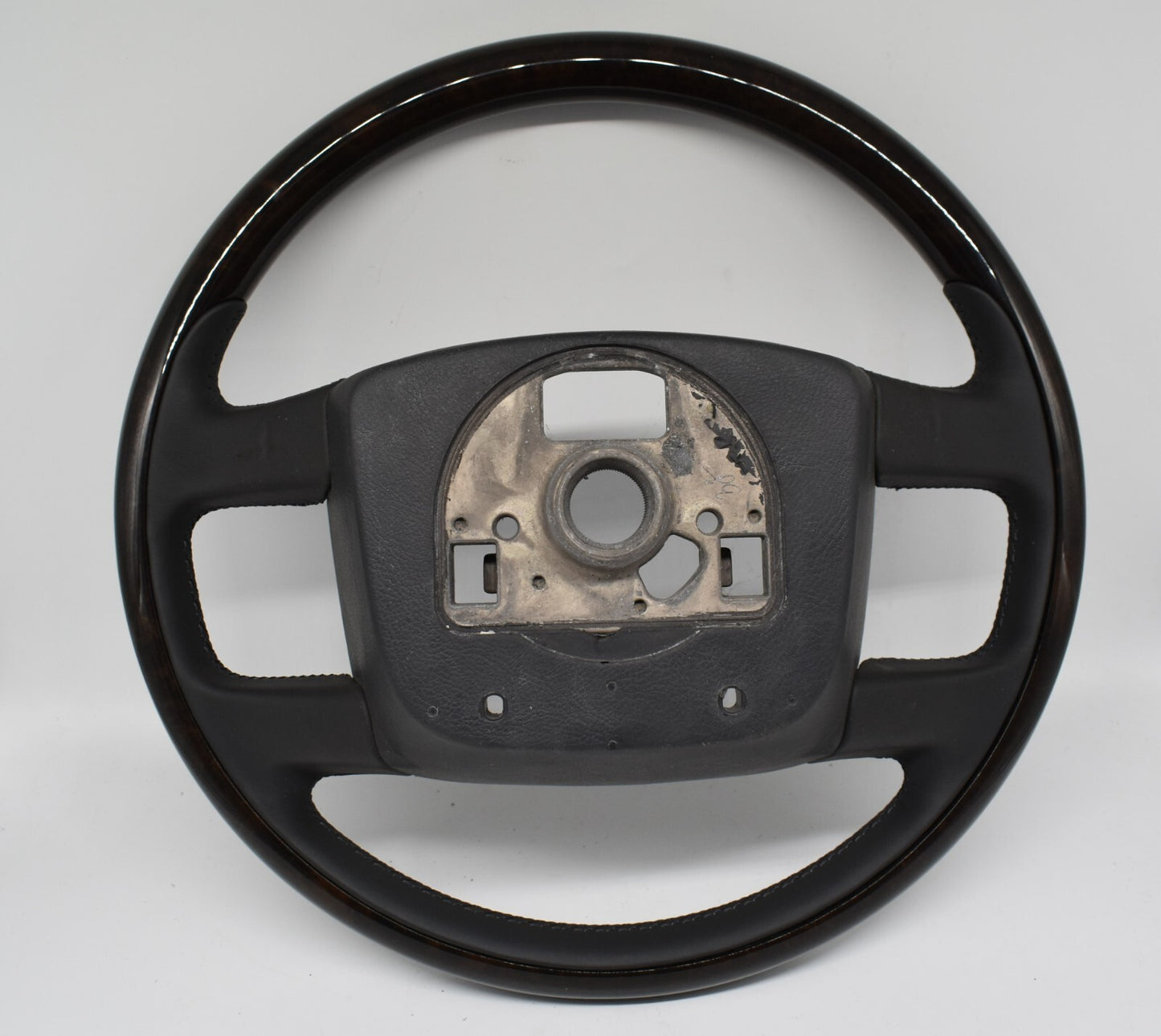 VW Lenkrad Holzlenkrad Touareg Phaeton Myrthe Anthrazit steering wheel