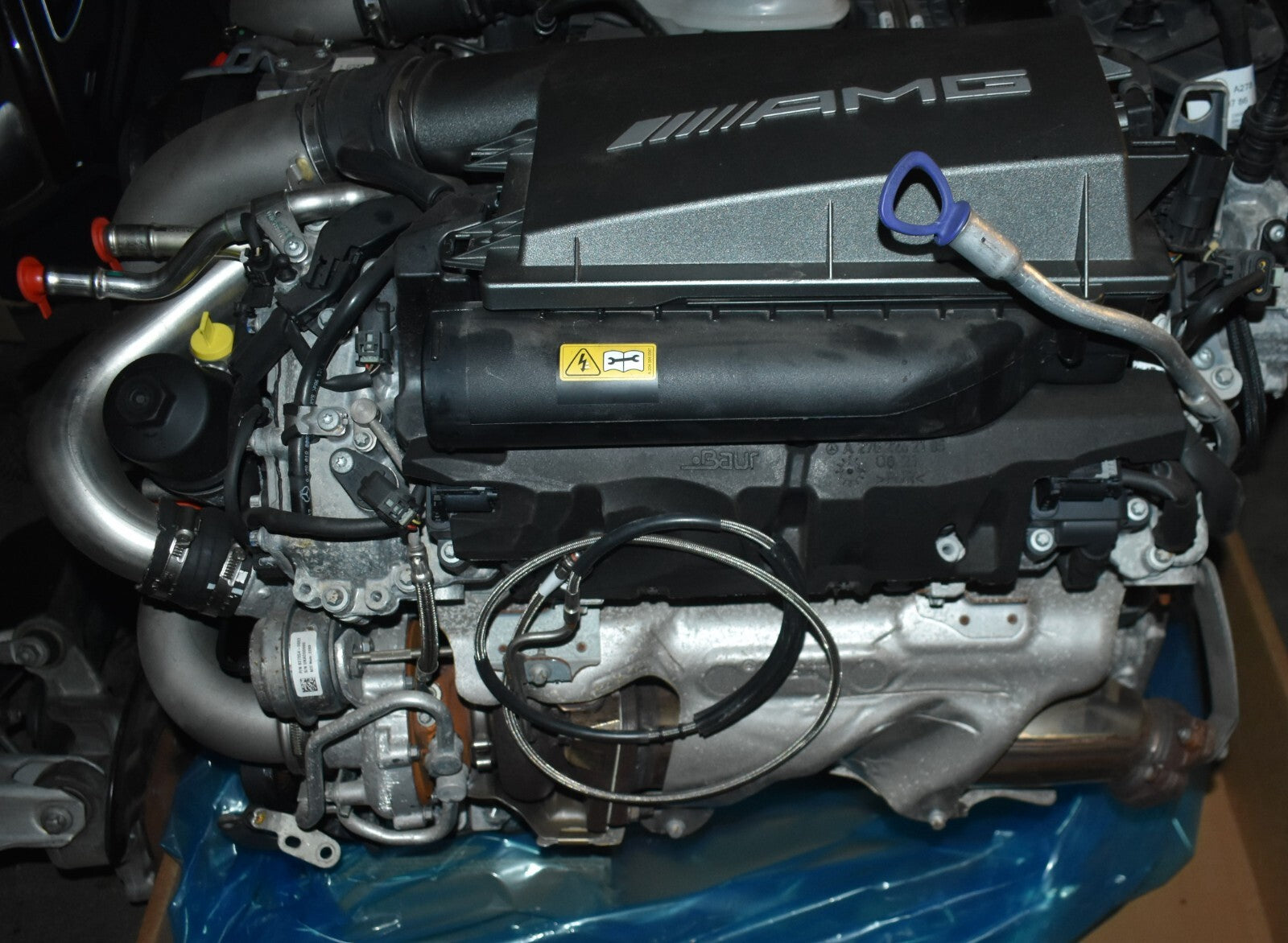 Mercedes w166 GLE GLS AMG Komplettmotor M157.982 A1570100301