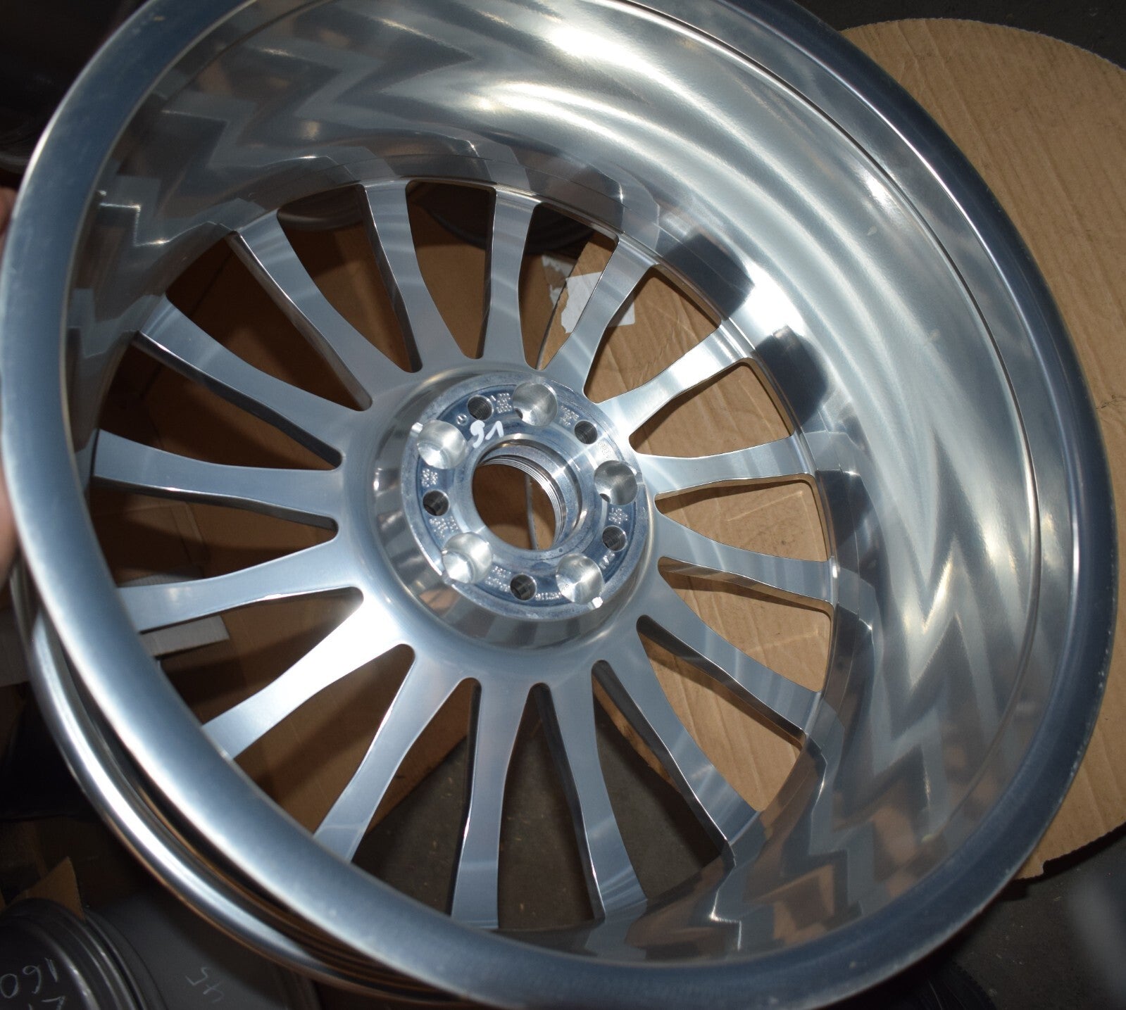 1x Original Mercedes AMG w222 w217 S Klasse Alufelge a2224011000 8,5jx20 H2 ET39