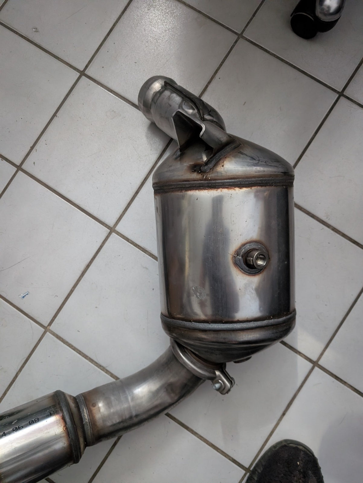 1x Original Mercedes a2044904314 Katalysator Auspuff Neue