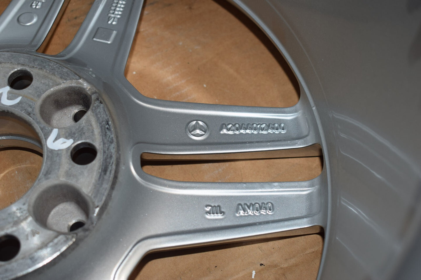 1x Original Mercedes w204 C Klasse Alufelge 17 Zoll a2044012400 8,5Jx17 Et58