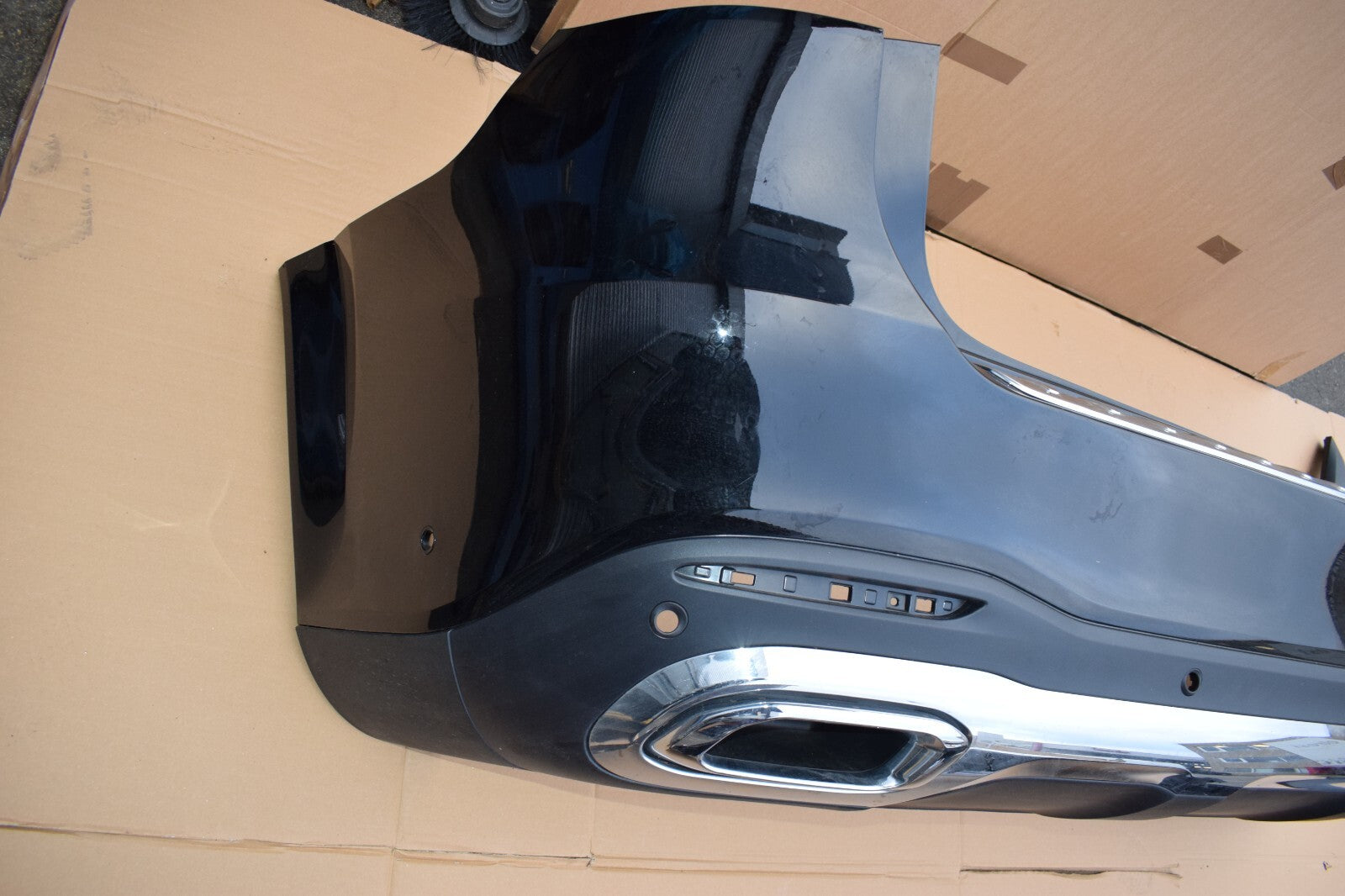 Original Mercedes GLS X167 Stoßstange hinten AMG Line Facelift Mopf 167 bumper