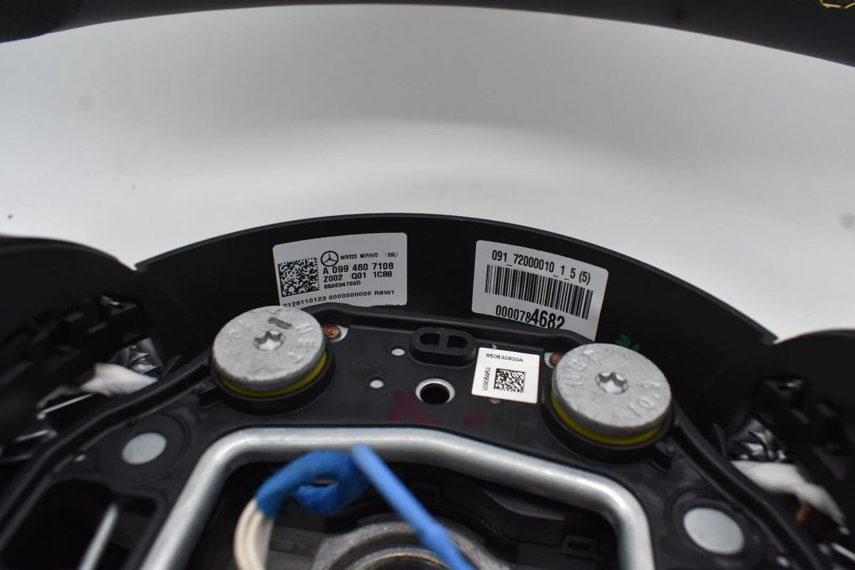 Original Mercedes AMG Performance Lenkrad w223 Leder Drive Unit Alcantara