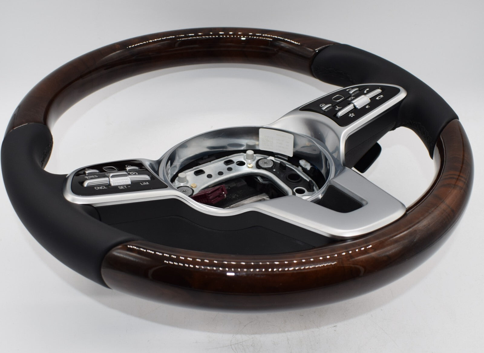 Original Mercedes Holzlenkrad Lenkrad w213 Leder E Klasse schwarz a0004607902