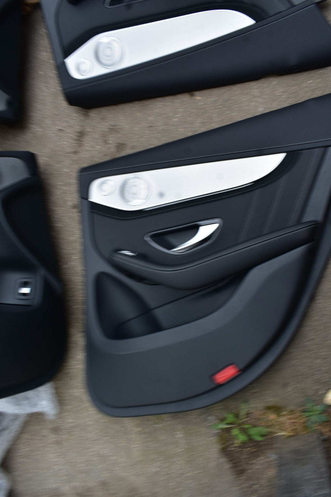 Original Mercedes w205 C Klasse Türverkleidung Satz Nappa Leder AMG Türpappe