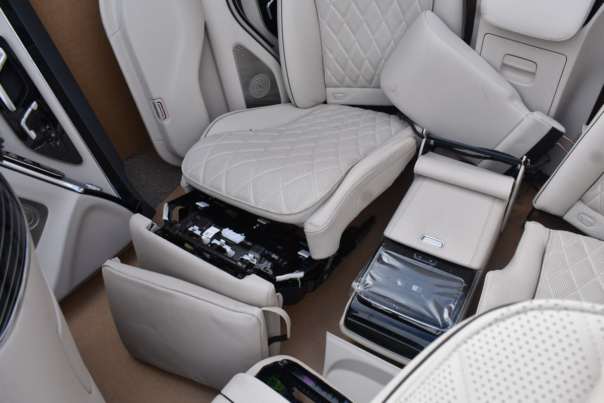 Mercedes w223 S Klasse Sitze Ledersitze Einzelsitze innenausstattung Manufactur