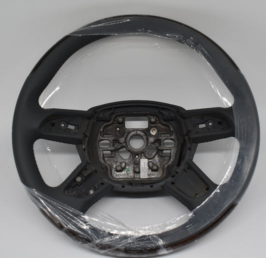 AUDI A6 A6 a4 A3 Lederlenkrad A4 Holzlenkrad Q7 A8 steering wheel wood Lenkrad