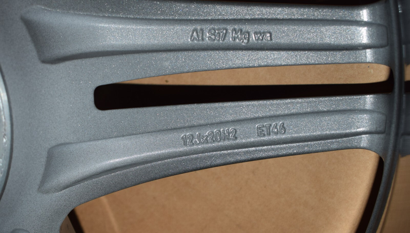 1x Original Mercedes c190 GT Alufelge 20 Zoll A1904011900 12Jx20 ET46