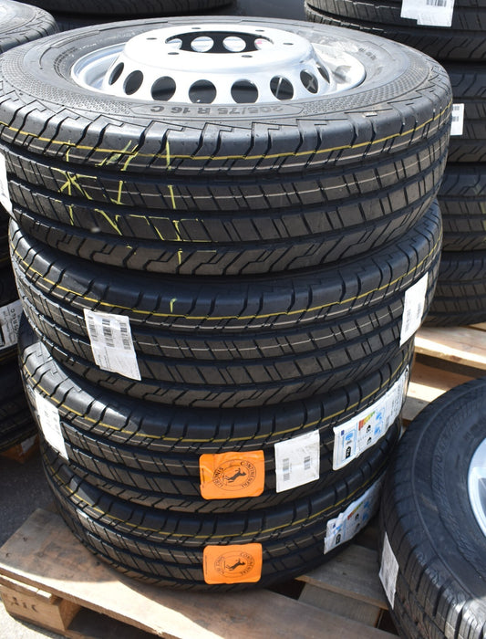 4x Original Mercedes w906 Sprinter Sommerräder 205 75 16 C a9064013800