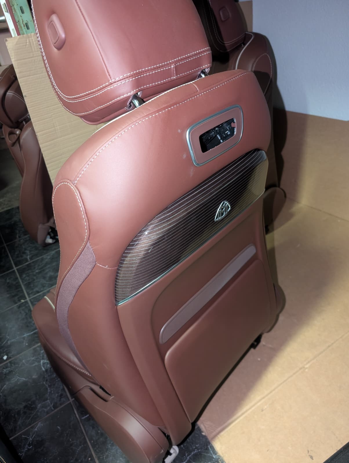 Original Mercedes GLS Maybach Sitze hinten Exclusive Innenausstattung X166