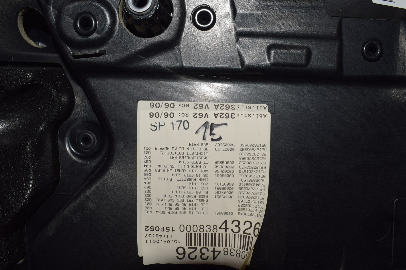 Original Mercedes w212 E Klasse Türverkleidung Türpappe vorne rechts