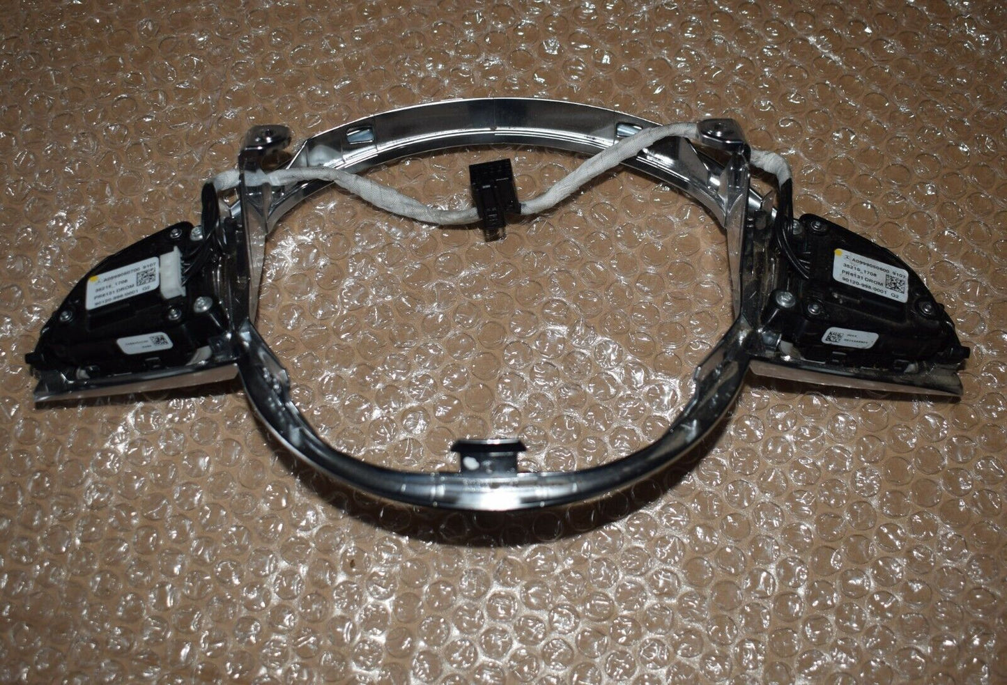 Original Mercedes lenkradblende Chrom mit Tasten a0999050700