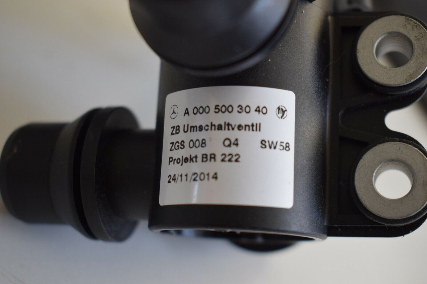 Mercedes Original A0005003040 Umschaltventil Kühlwasser Water Pump-Changeover