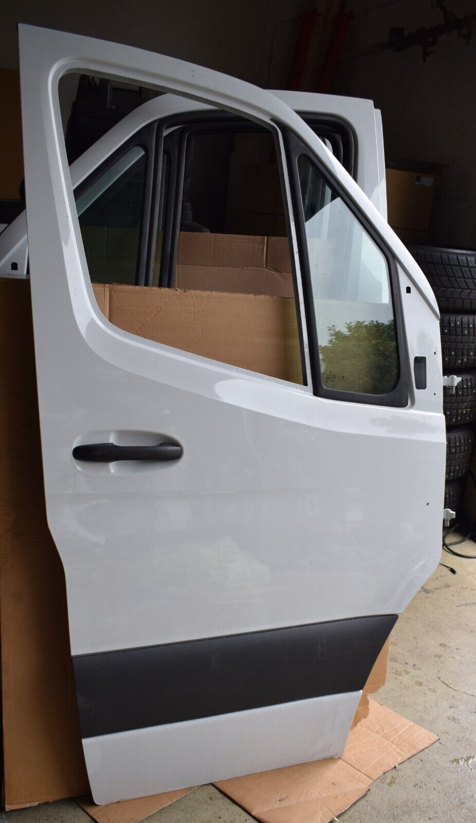 Original Mercedes w907 Sprinter Beifahrertür weiß Tür vorne rechts