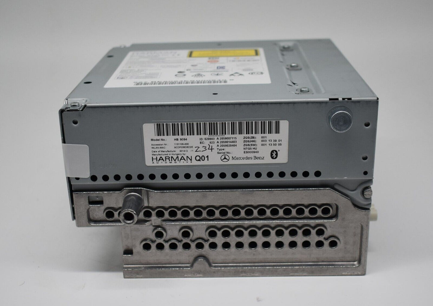 Original Mercedes w205 C Klasse Headunit komplett a2059007115
