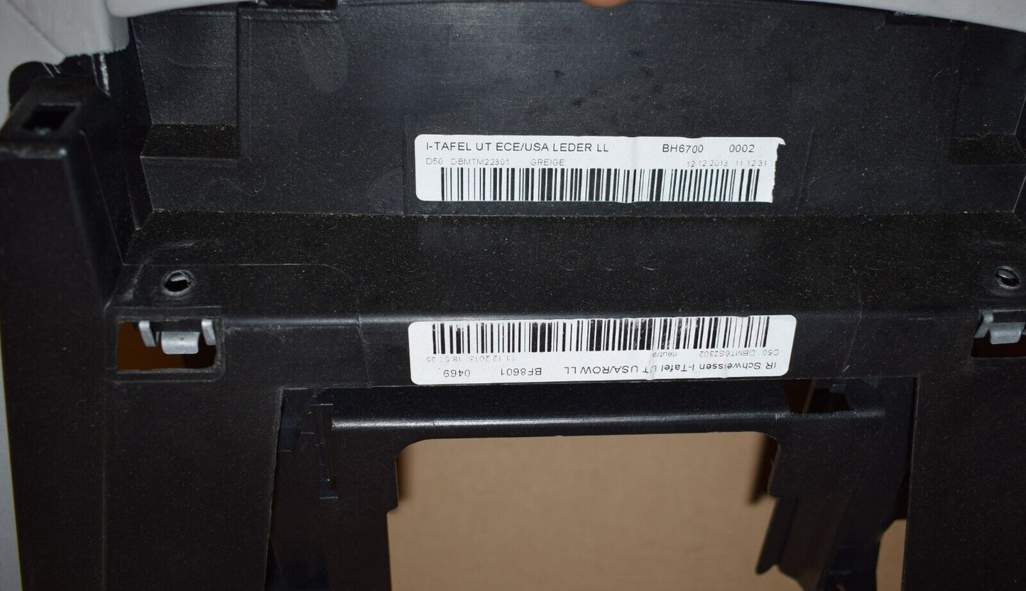 Original Mercedes w218 CLS Abdeckung Armaturenbrett unter dem Lenkrad Leder