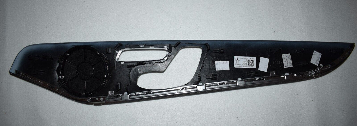 Original Mercedes GLC w253 Türleiste Zierleiste Chrom a2537205301 vorne links