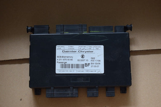 Original Mercedes Sitzsteuergerät a2118700085 E Klasse