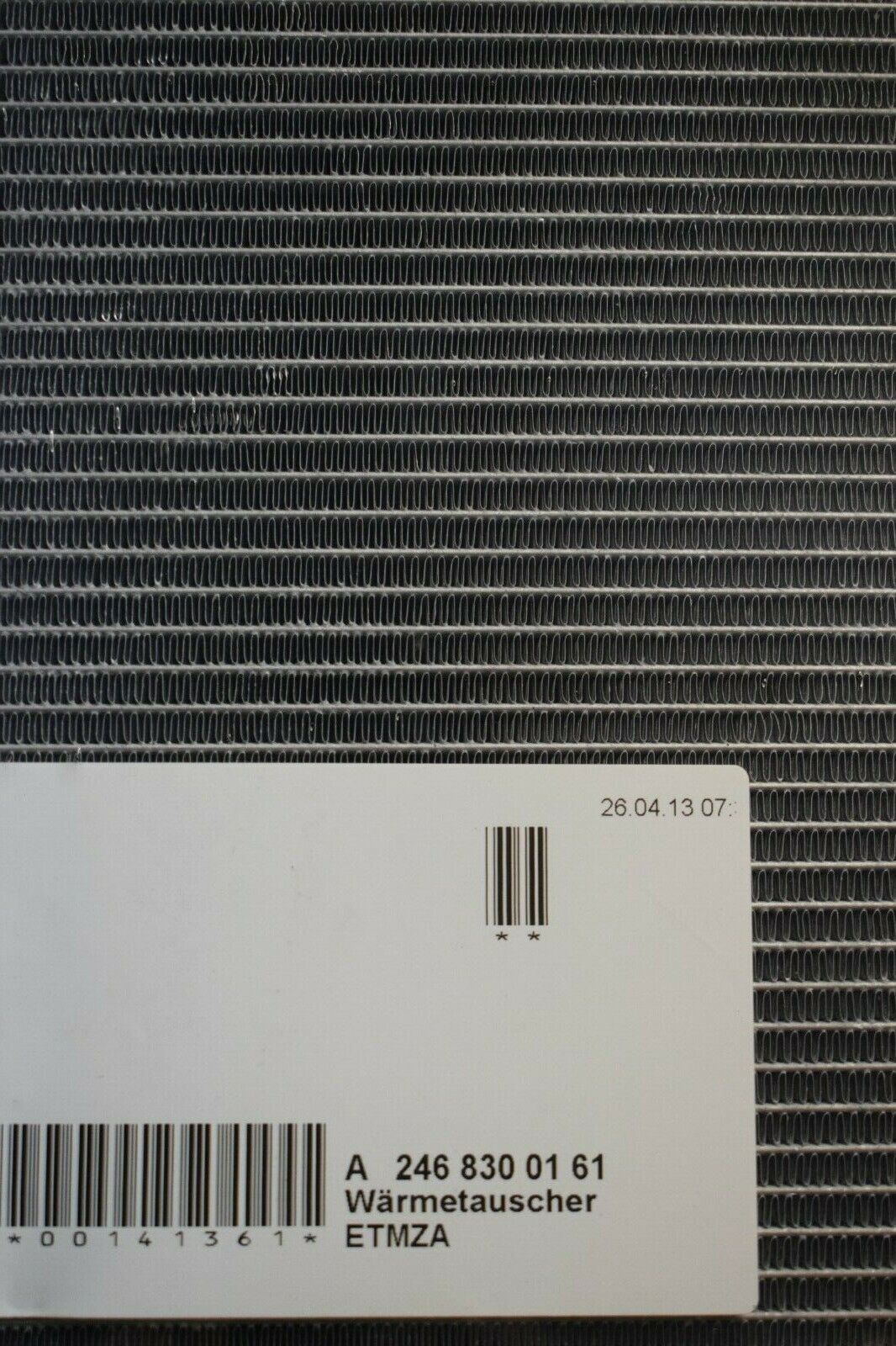 1 Mercedes wärmetauscher a 2468300161
