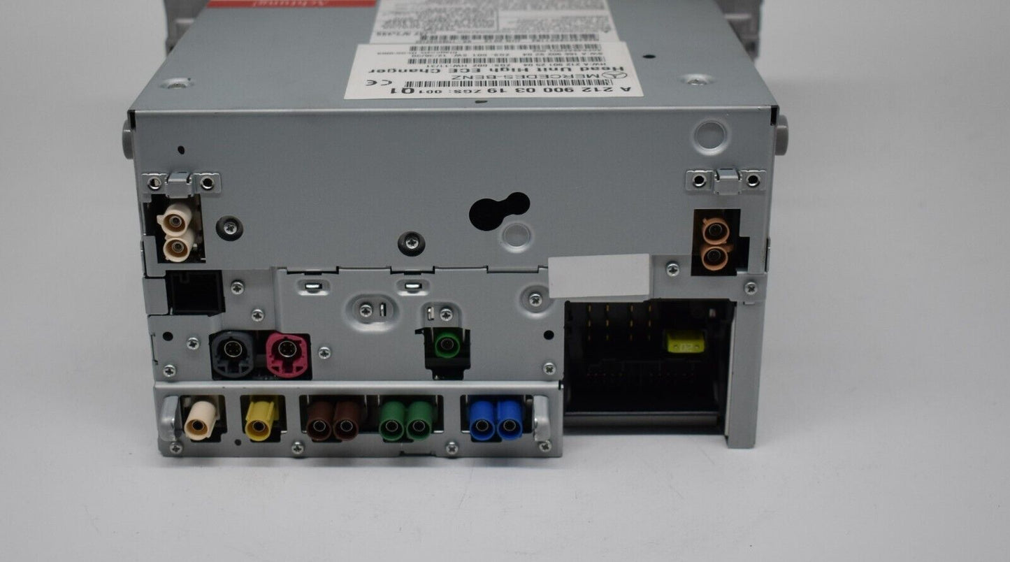 Original Mercedes w212 w218 w207 Navi Navigationsgerät a2129000319 Radio Comand