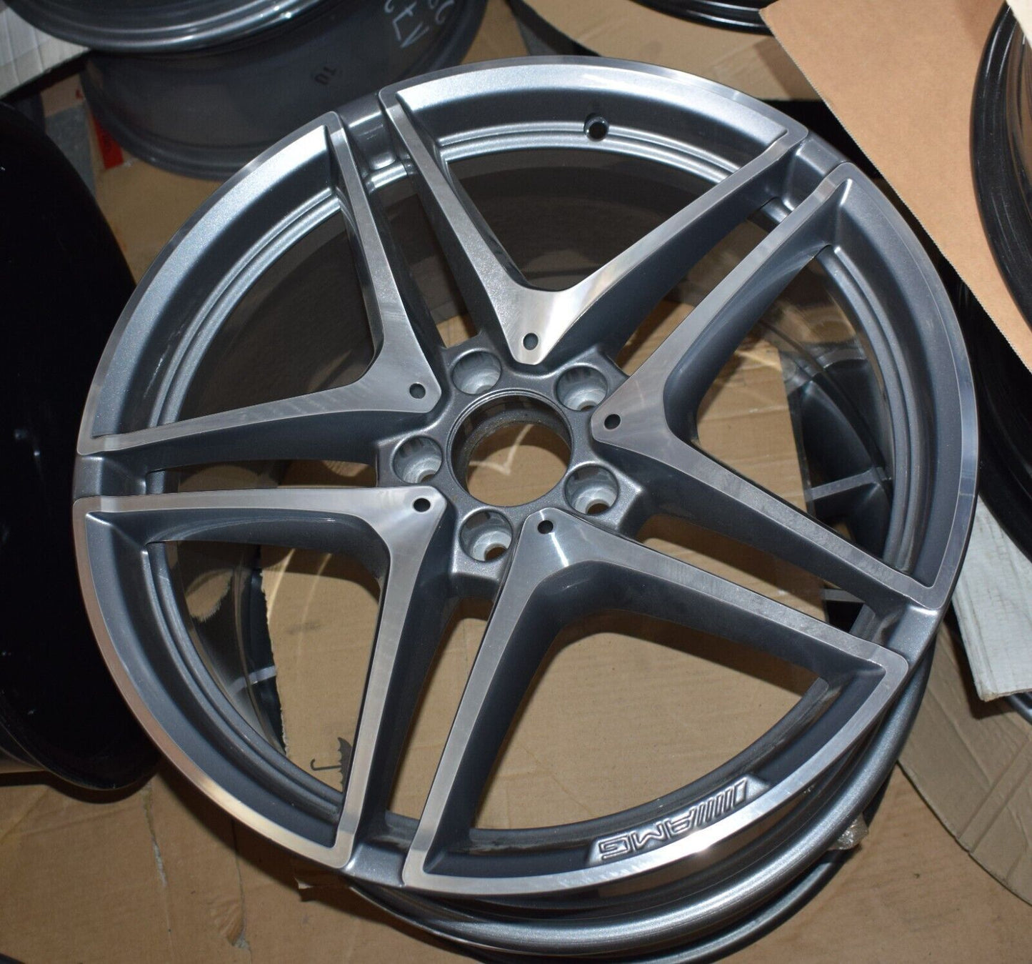 Original Mercedes w205 C Klasse Alufelge a2054012000 9,5Jx19 ET56