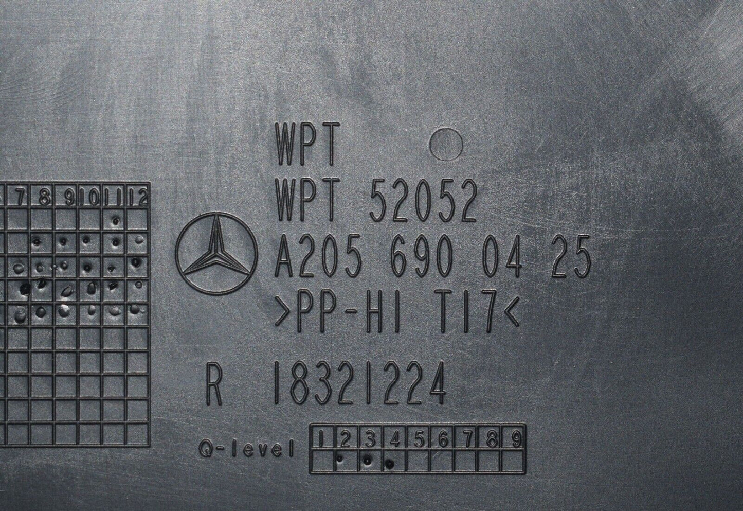 Original Mercedes C Klasse W205 Verkleidung rechts links A2056900425 B Säule